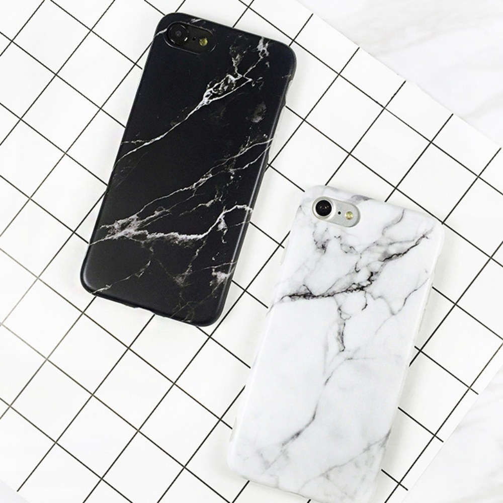 NEW iPhone 11/Pro/Max/XR/XS/X/7/8/Plus Marble Case - Picture 1 of 8